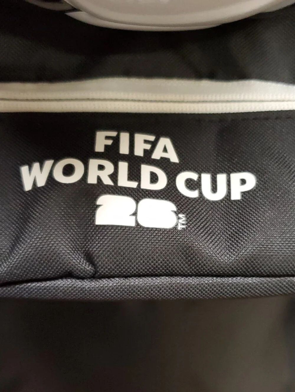 FIFA 26 World Cup Black Soccer Ball Backpack